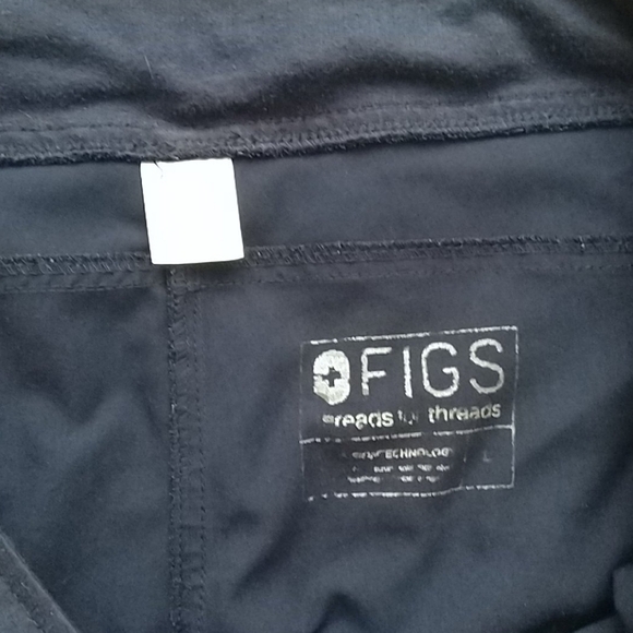FIGS straight leg navy mens scrub pants sz L - Picture 3 of 5